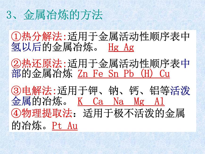 人教版（新課標(biāo)）高中化學(xué)必修二《開發(fā)利用金屬礦物和海水資源》課件2第5頁