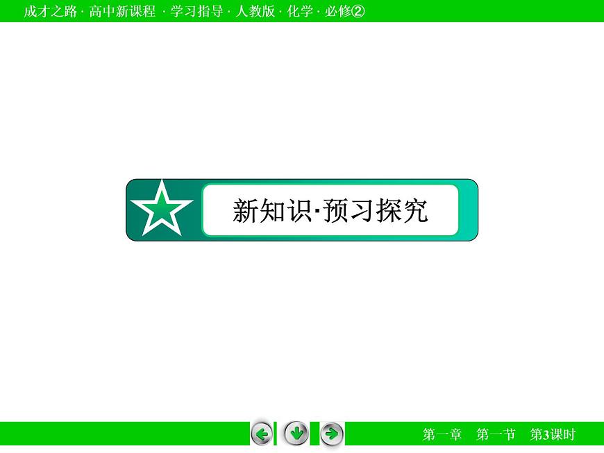 人教版（新課標(biāo)）高中化學(xué)必修二第1章 第1節(jié) 第3課時(shí)第8頁(yè)