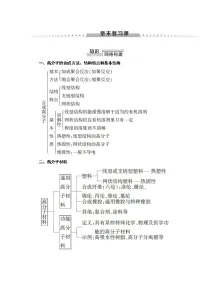 高中化学人教版 (2019)选择性必修3第五章 合成高分子本章综合与测试学案