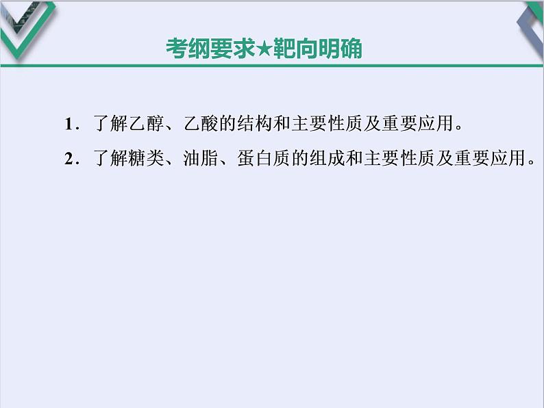 课时2 乙醇和乙酸、基本营养物质(基础课) 课件02