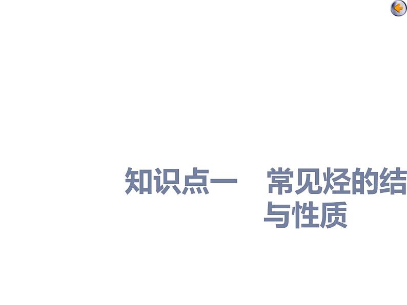 课时1 常见的烃、化石燃料的综合利用(基础课) 课件04