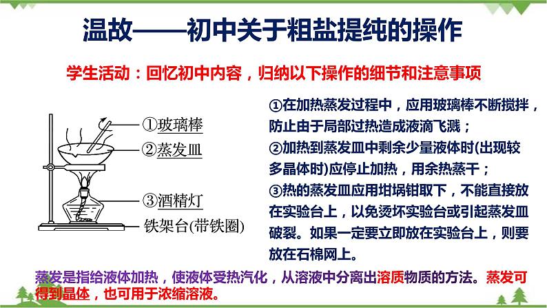 5.4 用化学沉淀法去除粗盐中的杂质离子-高中化学新教材 同步教学课件(人教2019必修第二册)06