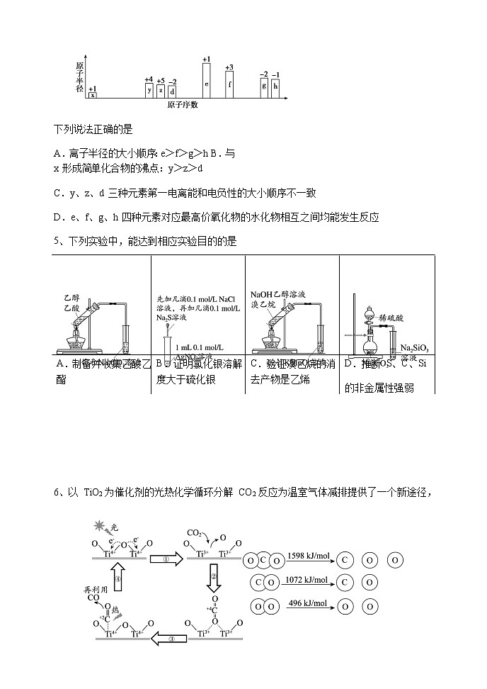 辽宁省实验中学2021届高三上学期期末考试化学试卷03