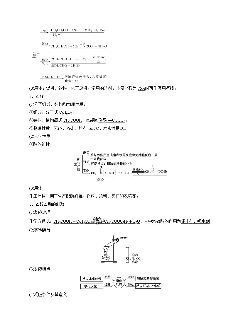 2022高考化学一轮专题复习 第29讲 生活中常见的有机物02