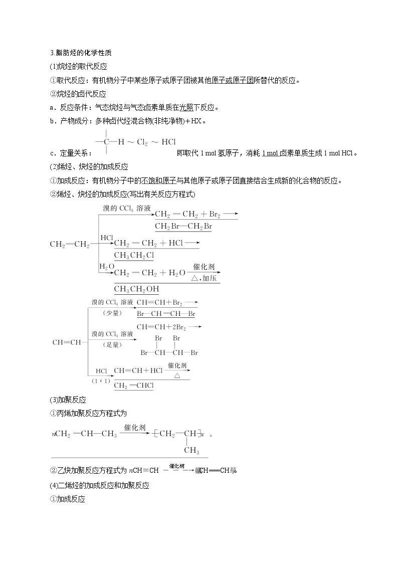 2022高考化学一轮专题复习  第36讲　烃和卤代烃02