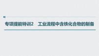 2022高考化学一轮复习（步步高） 第三章 第16讲 专项提能特训2　工业流程中含铁化合物的制备