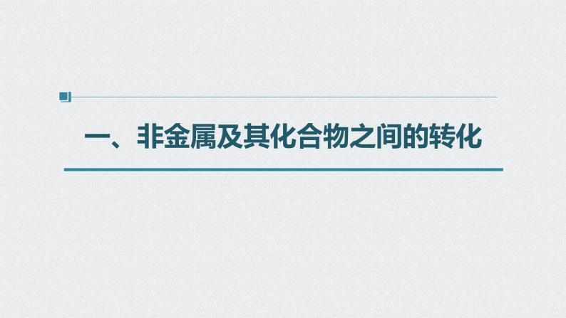 2022高考化学一轮复习 第四章 第26讲　常见非金属及其化合物重难点再落实课件03