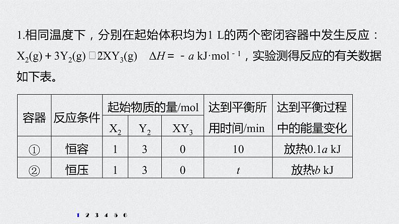 2022高考化学一轮复习 第七章 第35讲 专项提能特训13 多平衡体系的综合分析课件02