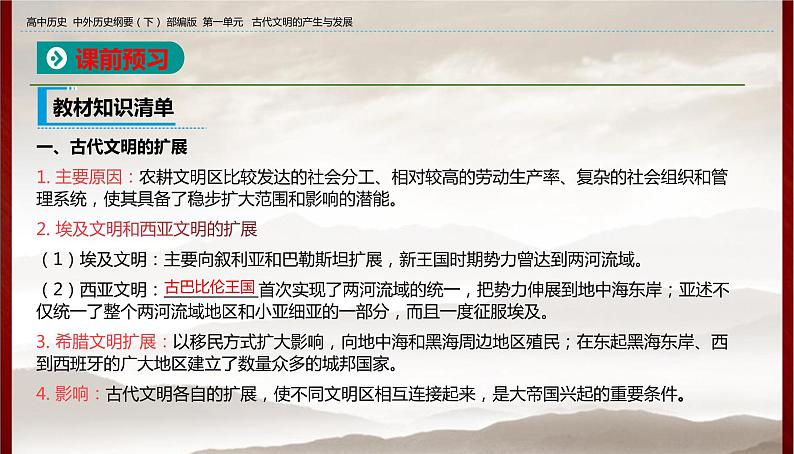 高中历史人教统编版 第1单元第2课 古代世界的帝国与文明的交流 教学课件03