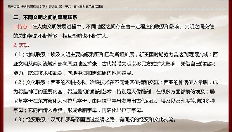 高中历史人教统编版 第1单元第2课 古代世界的帝国与文明的交流 教学课件08