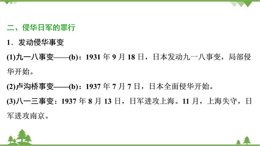 2022高考?xì)v史選考(浙江專用)一輪總復(fù)習(xí)課件:專題二+第4講 偉大的抗日戰(zhàn)爭(zhēng)第5頁