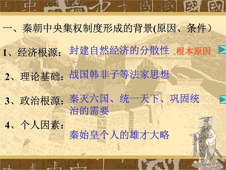 人教版高中历史必修一第2课秦朝中央集权制度的形成ppt(1)(1)课件06