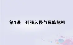 高中历史专题二近代中国维护国家主权的斗争2.1列强入侵与民族危机课件人民版必修1