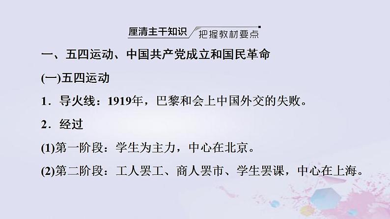 高考历史一轮复习第2部分第6单元课题1救亡图存的抗争_民国前期求民主的潮流与思想解放课件第6页