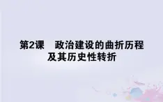 高中历史专题四现代中国的政治建设与祖国统一4.2政治建设的曲折历程及其历史性转折课件人民版必修1