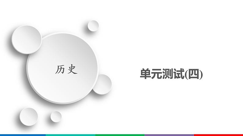 高中部编版历史必修下册第四单元 资本主义制度的确立 单元测试 课件 (共58张PPT)第1页