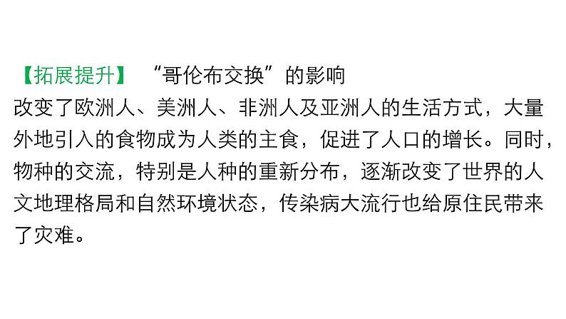 高中历史统编版(2019)中外历史纲要下册第7课 全球联系的初步建立与世界格局的演变 课件(23张PPT)第6页