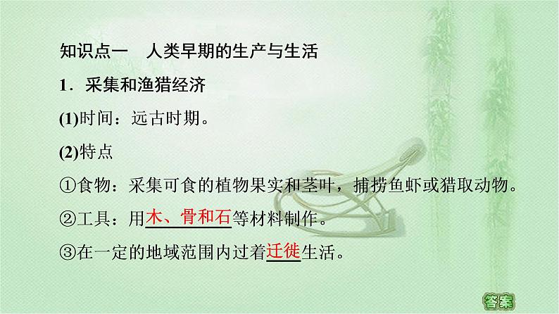 高中历史部编版 选择性必修2第1课 从食物采集到食物生产 课件(48张PPT)第5页