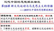 高中人教版 (新课标)第15课 新文化运动与马克思主义的传播多媒体教学课件ppt