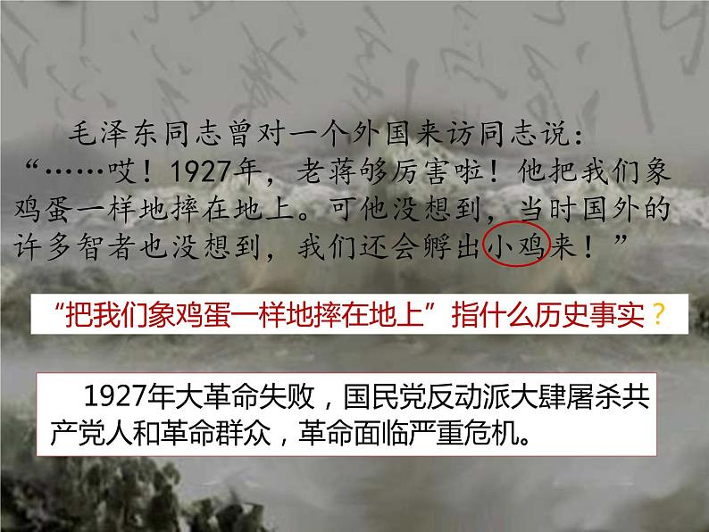 人教版高一历史必修一 第15课 国共的十年对峙 课件(共33张ppt)第2页