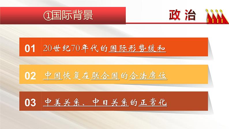 人教版高中历史必修二第13课 对外开放格局的初步形成 课件(共20张ppt)04