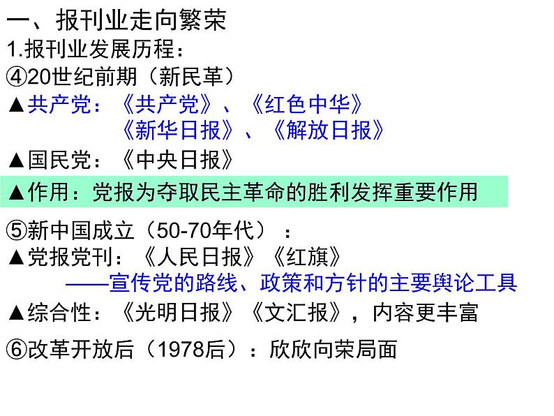 人教版高中历史必修2第16课大众传媒的变迁(共19张PPT)课件PPT06