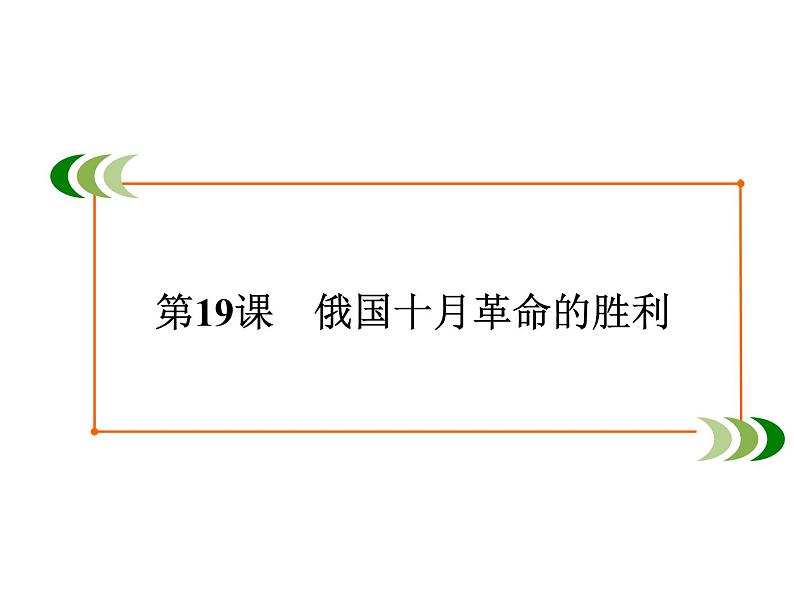 人教版历史必修一第五单元 第19课课件01
