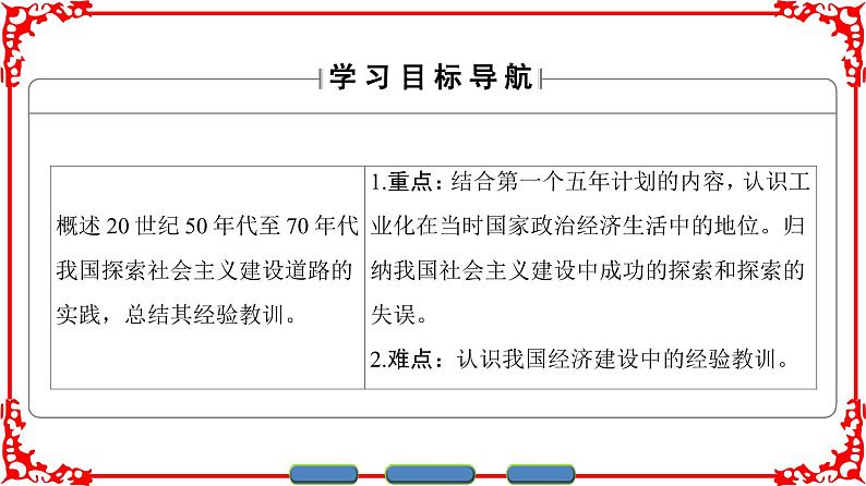 人民版必修二专题三3.1社会主义建设在探索中曲折发展课件PPT第2页