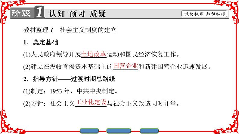 人民版必修二专题三3.1社会主义建设在探索中曲折发展课件PPT第3页