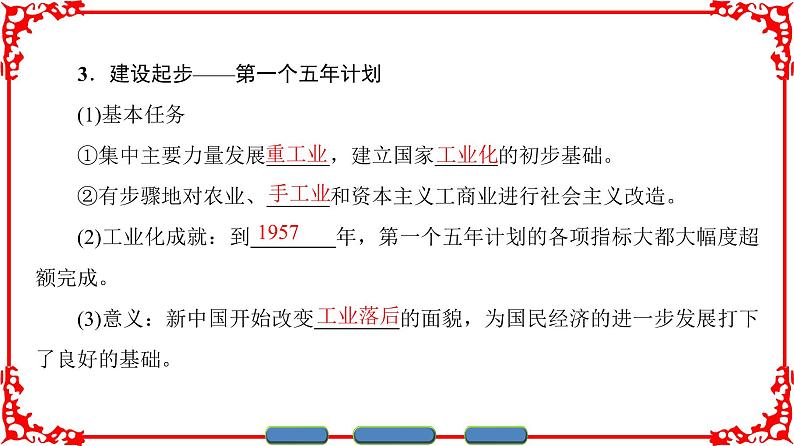 人民版必修二专题三3.1社会主义建设在探索中曲折发展课件PPT第4页