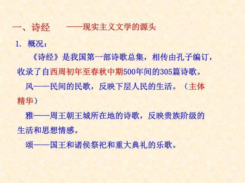 人民版高中历史必修三2.3中国古典文学的时代特色 课件PPT03