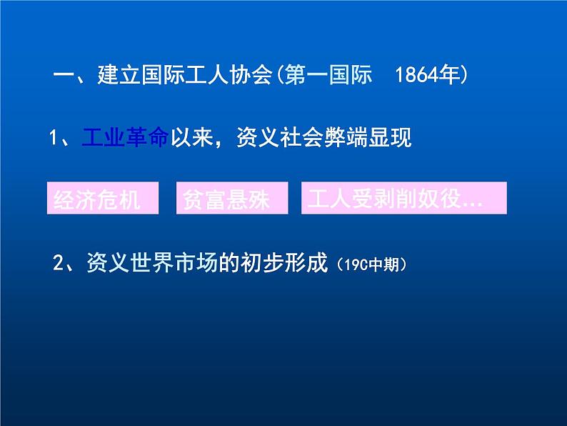 人民版高中历史选修二5.3全世界无产者联合起来课件03