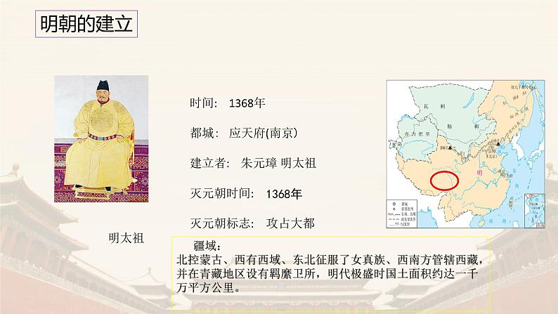 第13课 从明朝建立到清军入关 课件--2021-2022学年统编版(2019)高中历史必修中外历史纲要上册第3页
