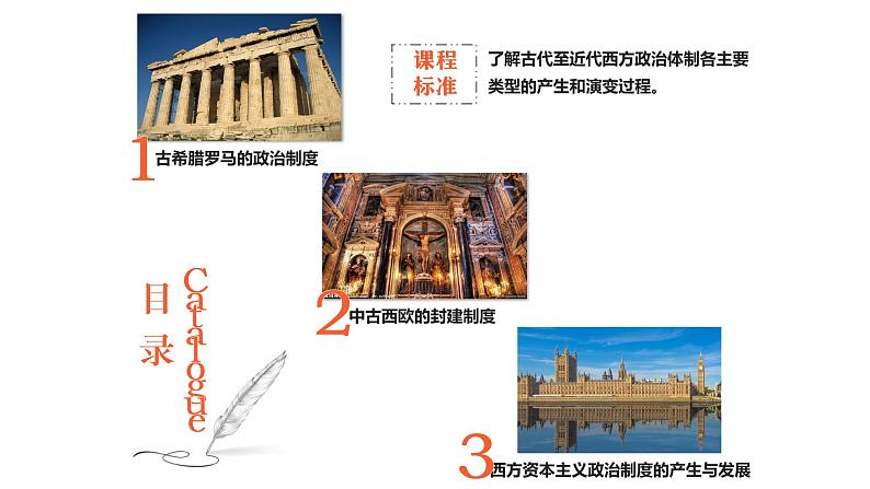 2021-2022学年统编版(2019)高中历史选择性必修一 第2课 西方国家古代和近代政治制度的演变 课件(34张ppt)第2页