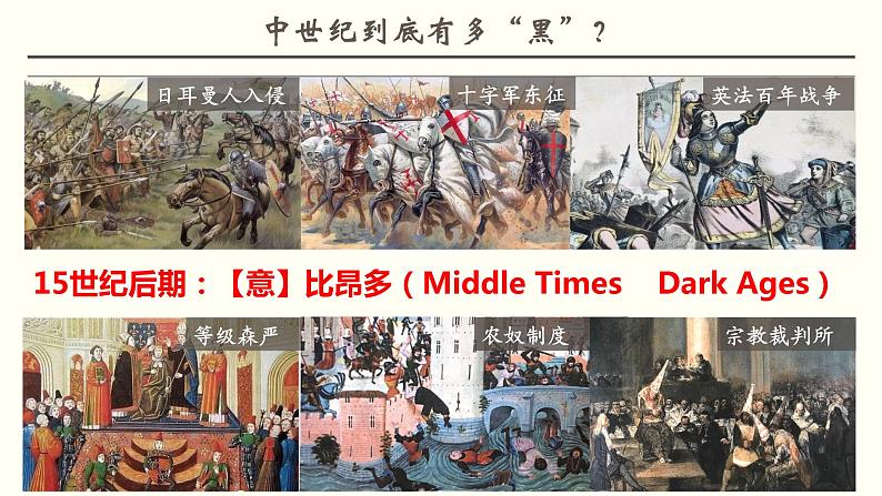 2021-2022学年统编版(2019)高中历史必修中外历史纲要下第3课中古时期的欧洲课件(共24张PPT)04