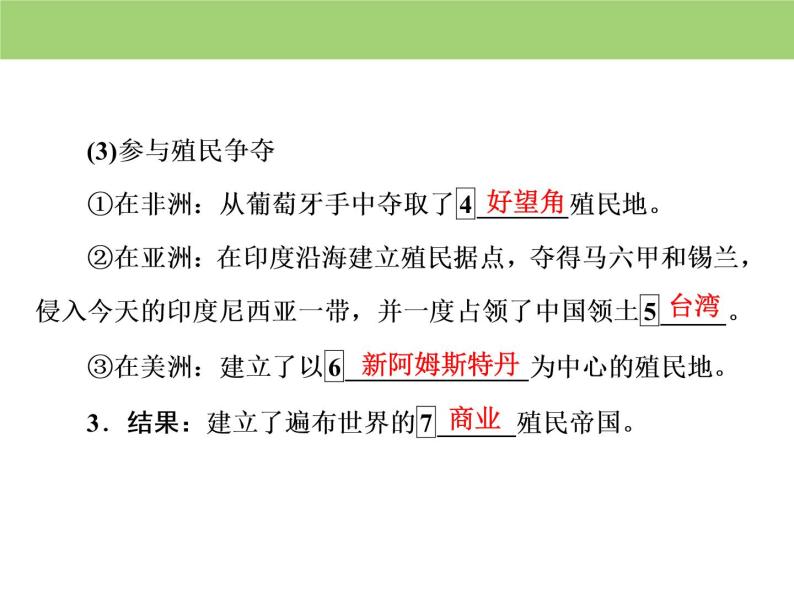 人教版高中历史必修二 课件：第二单元　第6课　殖民扩张与世界市场的拓展07