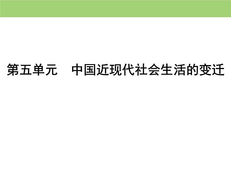 人教版高中历史 必修二课件:第五单元 第15课 交通和通讯工具的进步01