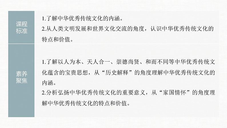 高中历史统编版选择性必修3 文化交流与传播 第一单元 第1课 中华优秀传统文化的内涵与特点(67张PPT)第4页