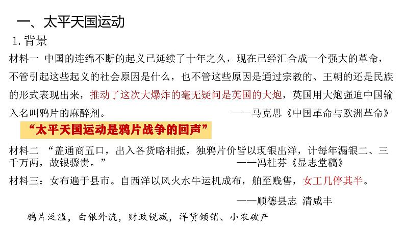 第17课 国家出路的探索与列强侵略的加剧-【精彩课堂】2021-2022学年高一历史同步教学课件(中外历史纲要上)02