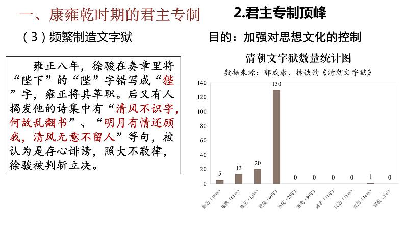 第14课 清朝前中期的鼎盛与危机-【精彩课堂】2021-2022学年高一历史同步教学课件(中外历史纲要上)第7页