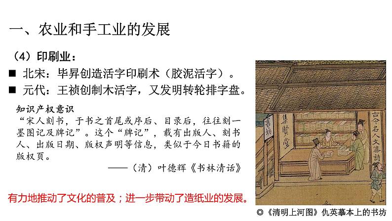 第11课 辽宋夏金元的经济与社会-【精彩课堂】2021-2022学年高一历史同步教学课件(中外历史纲要上)第7页