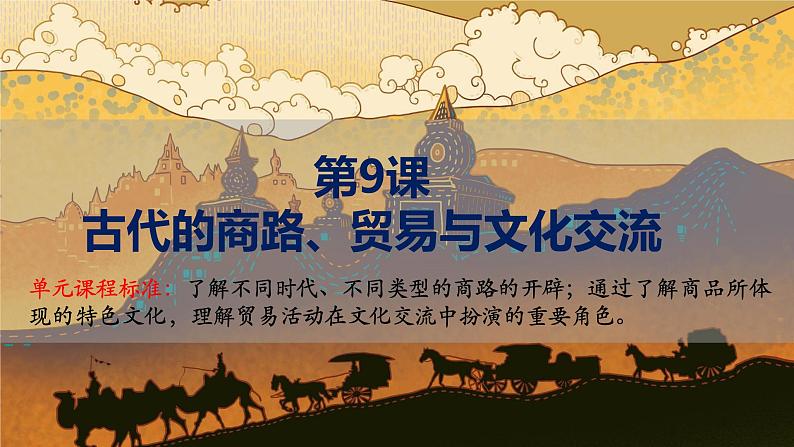 第9课古代的商路、贸易与文化交流课件--2021-2022学年统编版(2019)高中历史选择性必修三文化交流与传播第2页