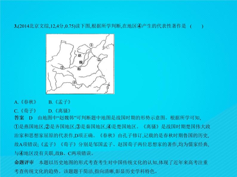 高考历史二轮复习专题课件04《古代中国的科学技术与文学艺术》（含答案）05