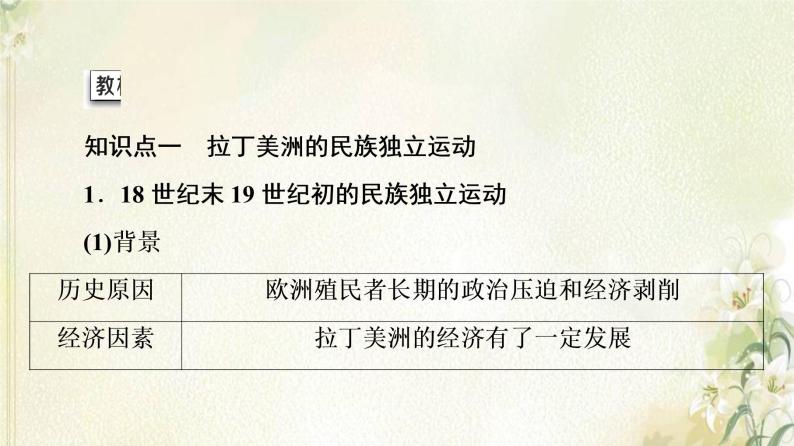 部编版高中历史中外历史纲要下第6单元世界殖民体系与亚非拉民族独立运动第13课亚非拉民族独立运动课件05