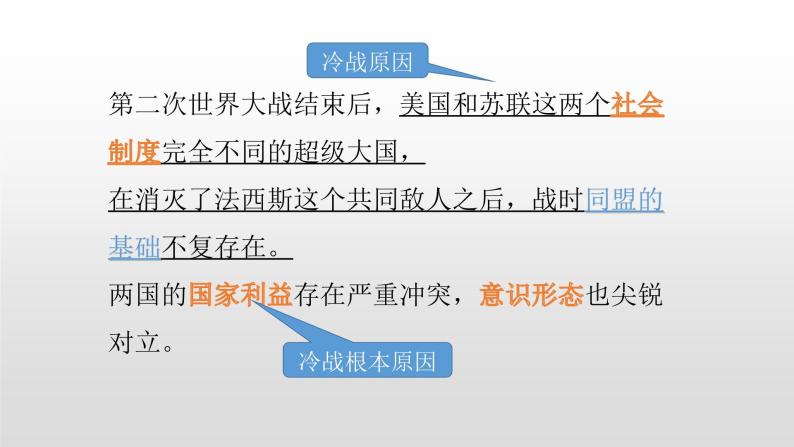 2022人教部编版2019中外历史纲要下第18课冷战与国际格局的演变39张PPT05