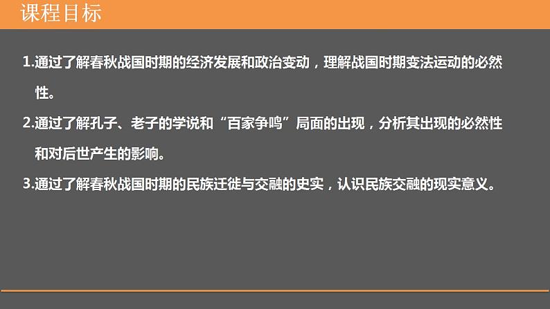 2022-2023学年高中历史统编版(2019)必修中外历史纲要上册第2课 诸侯纷争与变法运动 课件02