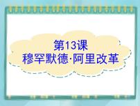 岳麓版选修1 历史上重大改革回眸第13课  穆罕默德·阿里改革背景图ppt课件