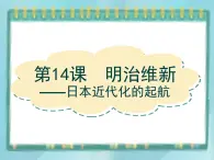 岳麓版历史选修1第14课 明治维新课件