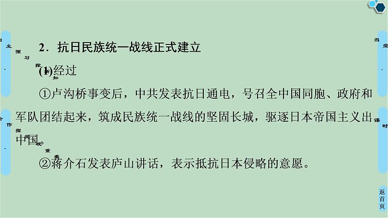 第2单元第9课中华民族的抗日战争-高中历史必修1同步课件PPT(北师大版)第8页