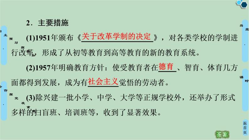 第5单元第15课中华人民共和国的教育事业-高中历史必修3同步课件PPT(北师大版)05